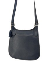Coach Navy Leather Shoulder bag BD20670