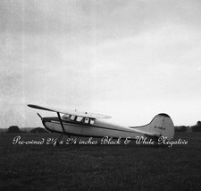 Cessna 170A G-ABLE, Panshanger, 26.6.66, B&W Negative, Aviation Aircraft