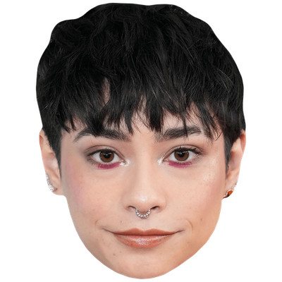 Ceci Balagot (Fringe) Big Head. Larger than life mask.