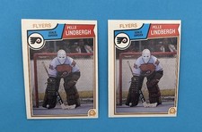 Lot Of 2 Pelle Lindbergh Rookie Cards, Flyers, NHL