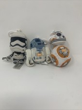 Disney Star Wars Talking Plush Stormtrooper, R2-D2 BB-8 Sound Effects