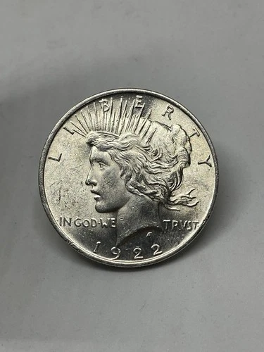 1922p Peace Silver Dollar UNC