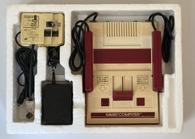 Nintendo Famicom NES Console Boxed RF Switch Manual HVC-001 NTSC-J Tested Japan