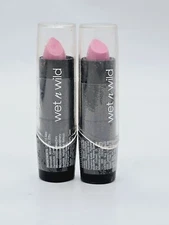Wet n Wild Silk Finish Lipsticks, Discontinued 518D Nouveau Pink New/Sealed. (2)