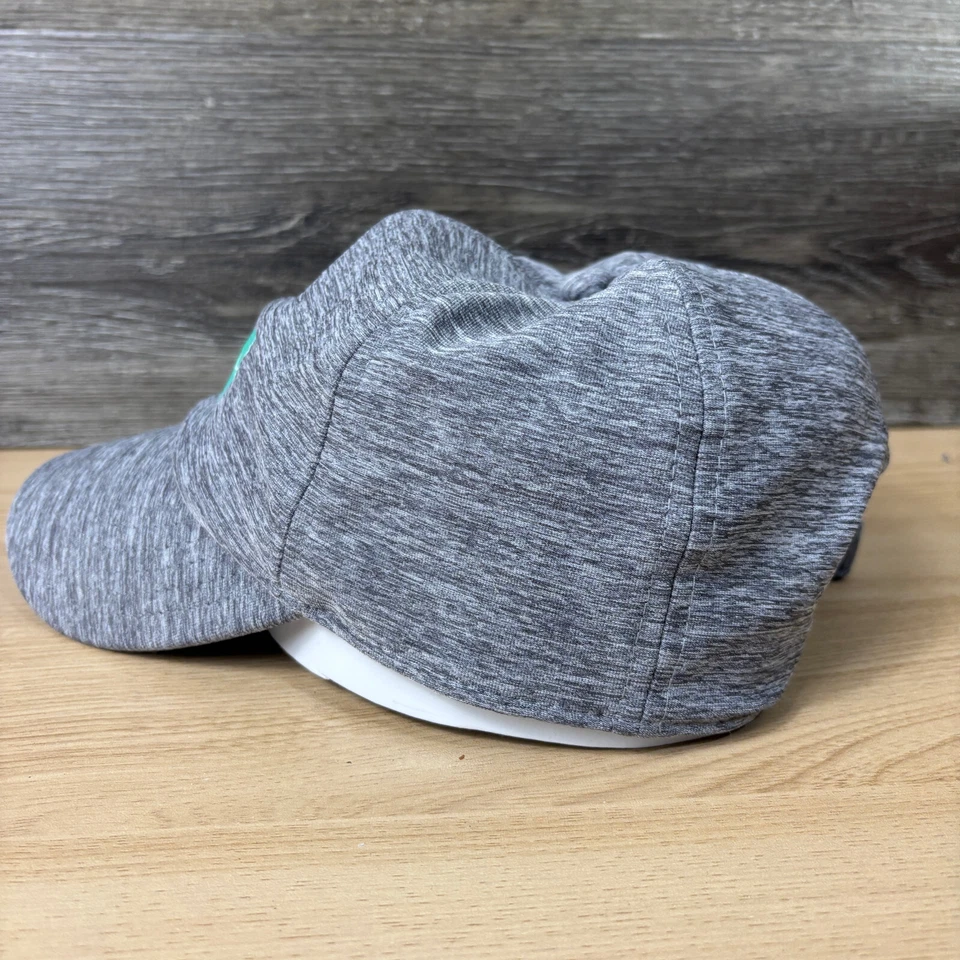 Gorra Under Armour con correa trasera para mujer gris brezo correr gimnasio atlético Foto 4 de 4