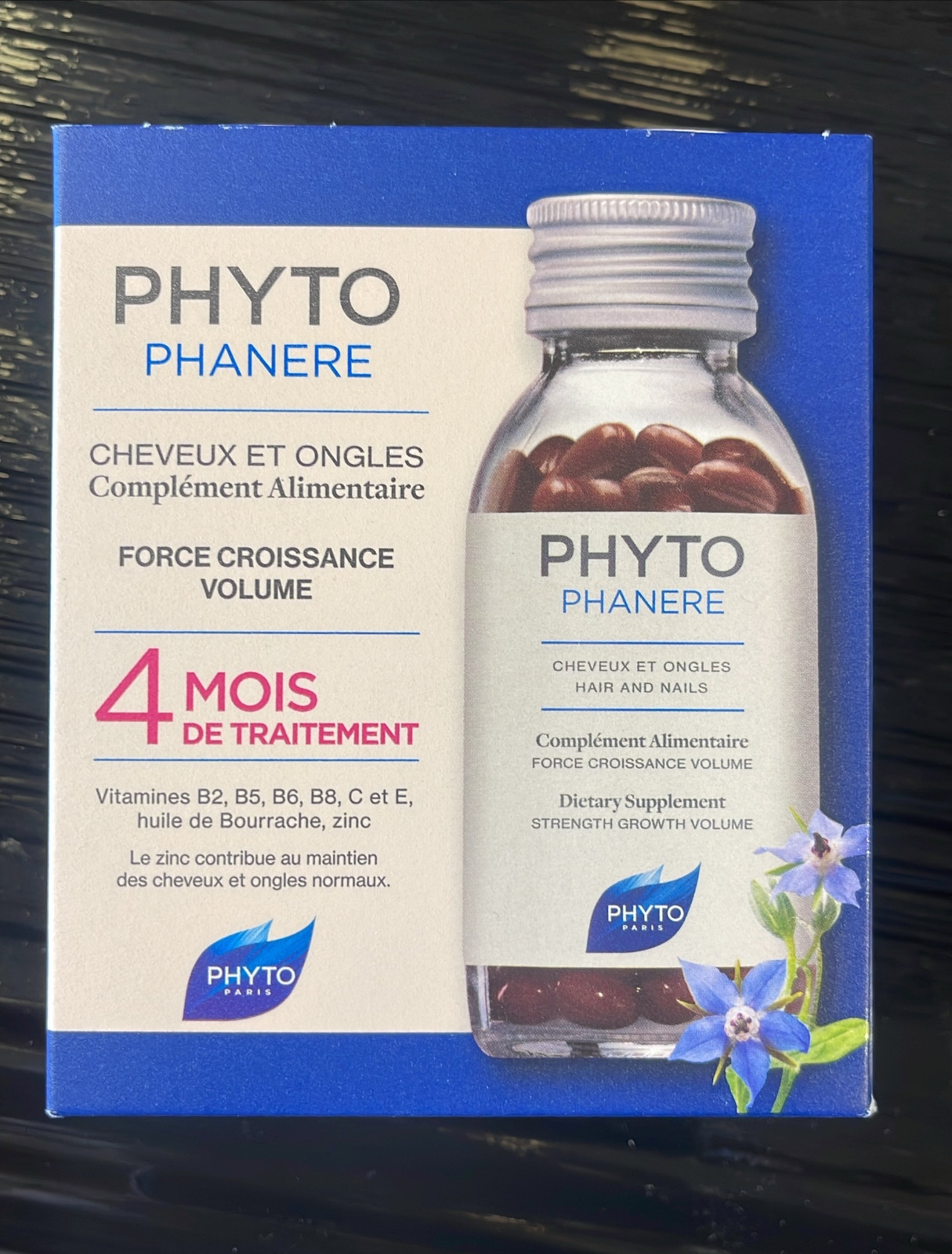 PHYTO Phytophanere Hair And Nails 4 Months Treatment Capsules 240CT EXP-06/2027