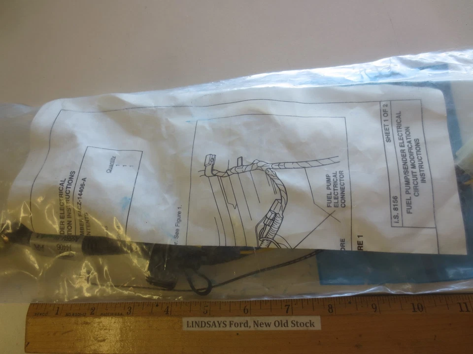 FORD 1989/1992 PROBE 1993/1997 ESCORT "WING ASY" (TRANSMISOR DE COMBUSTIBLE), F4CZ-14406-A Foto 3 de 4