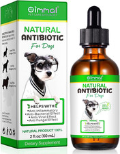 Natural Dog Antibiotics - Allergy  Itch Relief, Bacon Flavor, 60ml