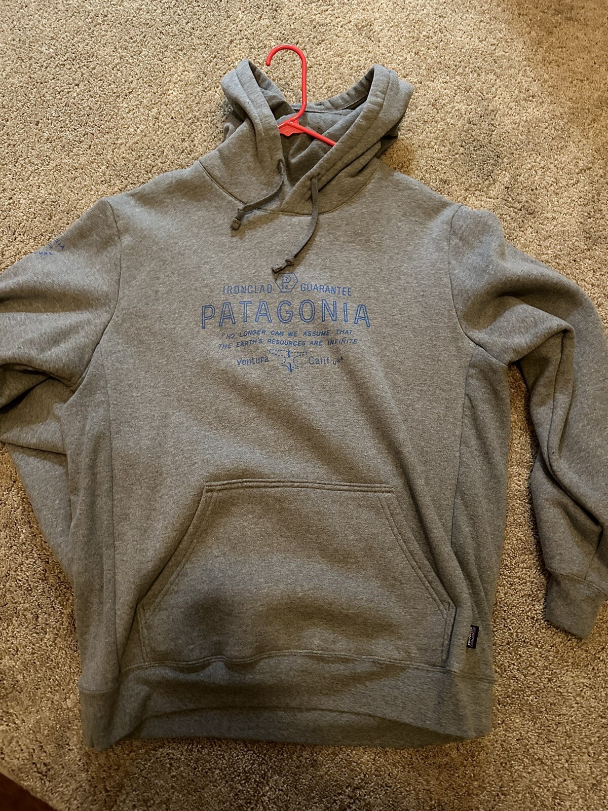 Mens patagonia uprisal forge mark hoodie large | eBay