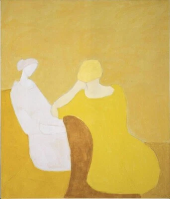 Interlude 1944 Milton Avery American Modernist Abstract Figurative Art Print