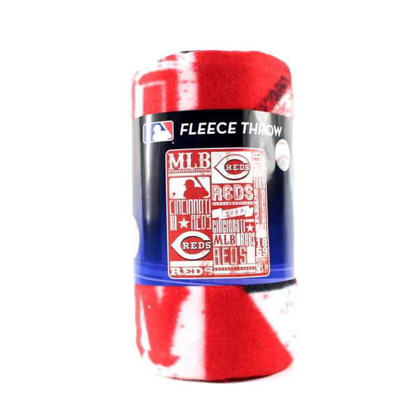 SOFT FLEECE THROW 50"x 60" STADIUM BLANKET NEW BASEBALL - PICK YOUR TEAM