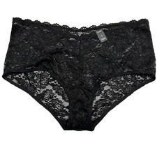 NWT TORRID Boyshort Pantie Sz 0X-2X-3X-4X Blac Lace