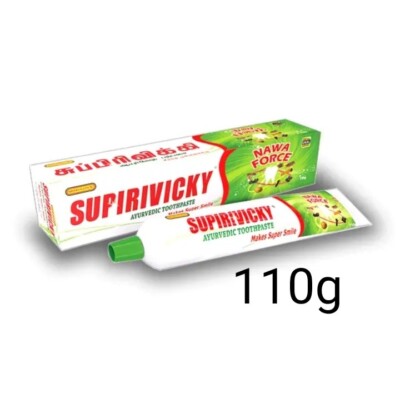 Surya Toothpaste Ayurvedic Ceylon Herbal Toothpaste Supirivicky 100% Natural Non-Florid ...