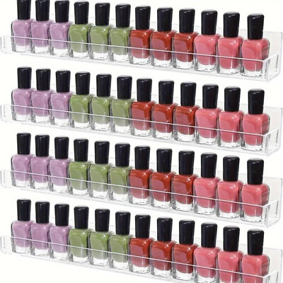 Acrylic Nail Polish Rack Wall Mount Stylish Nail Polish