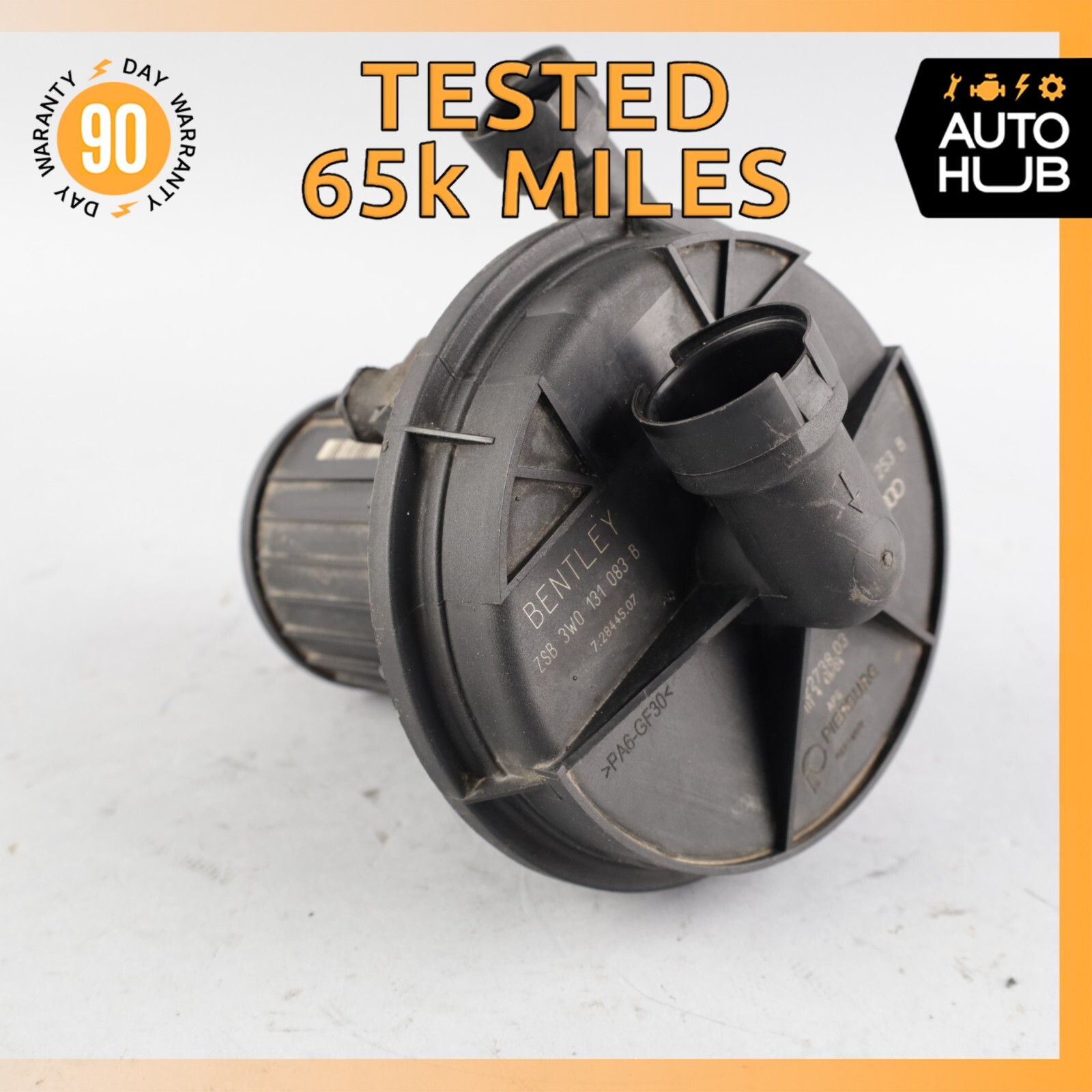03-13 Bentley Continental GT Flying Spur Air Injection Smog Pump OEM 65k