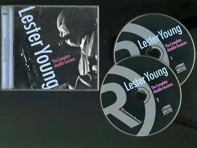 Lester Young The Complete Aladdin Sessions CD 1999 Definitive Records DR2CD11139