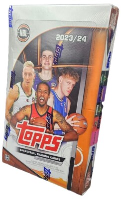 2023-24 Topps NBL Basketball Factory Sealed Hobby Box 20 Packs Per Box 120 Cards