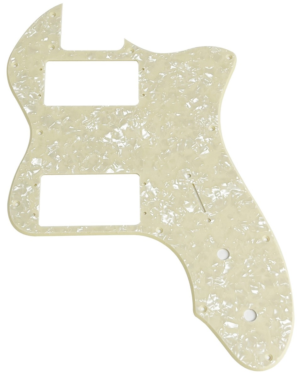 Pickguard Per Fender Telecaster 72 Thinline - Color Crema Perlato - Nuovo - Foto 2