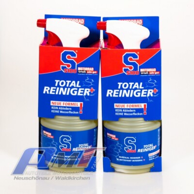 S100 Motorrad Total Reiniger Set 2 Flaschen à 750ml Motorradreiniger Kraftgel