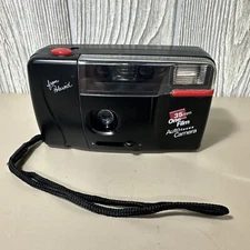 Polaroid 35mm One Film Black Built in Flash Auto Focus Point & Shoot Camera