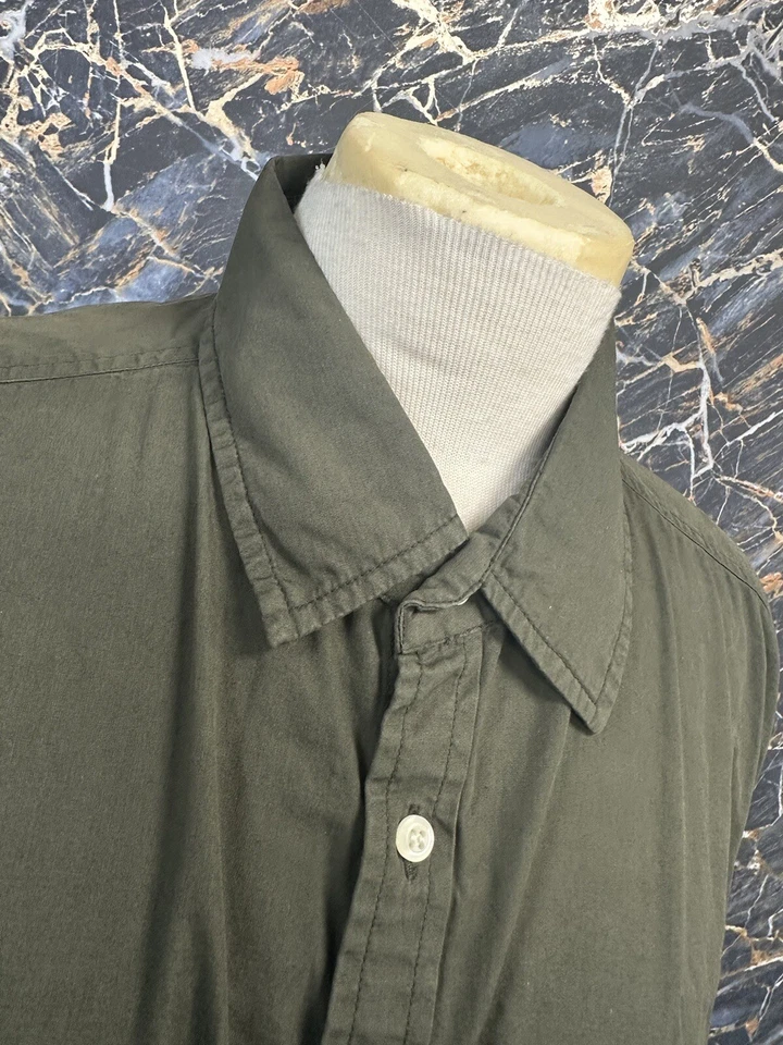 Velvet By Graham & Spencer Shirt Mens Olive Size M #REF7 - Image 2 of 4