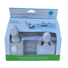 Martha Stewart Crafts "Double Loop" Punch Around The Page Set Scrapbook Paper