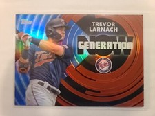 2022 Topps Series 2 Generation Now Trevor Larnach #GN-46 Blue Parallel Twins