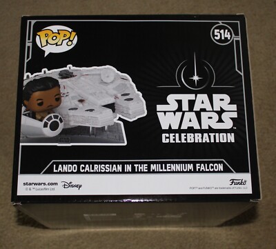 STAR WARS CELEBRATION 2022 EXCLUSIVE FUNKO POP! #514 LANDO