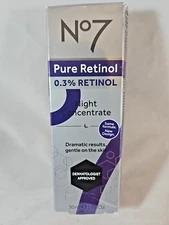 No7 Pure Retinol Night Concentrate 0.3% Retinol 30mL (1 Fl Oz)