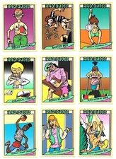 1990 Rad Dudes Trading Cards / You Choose #s 2 - 50 plus puzzle set / bx64