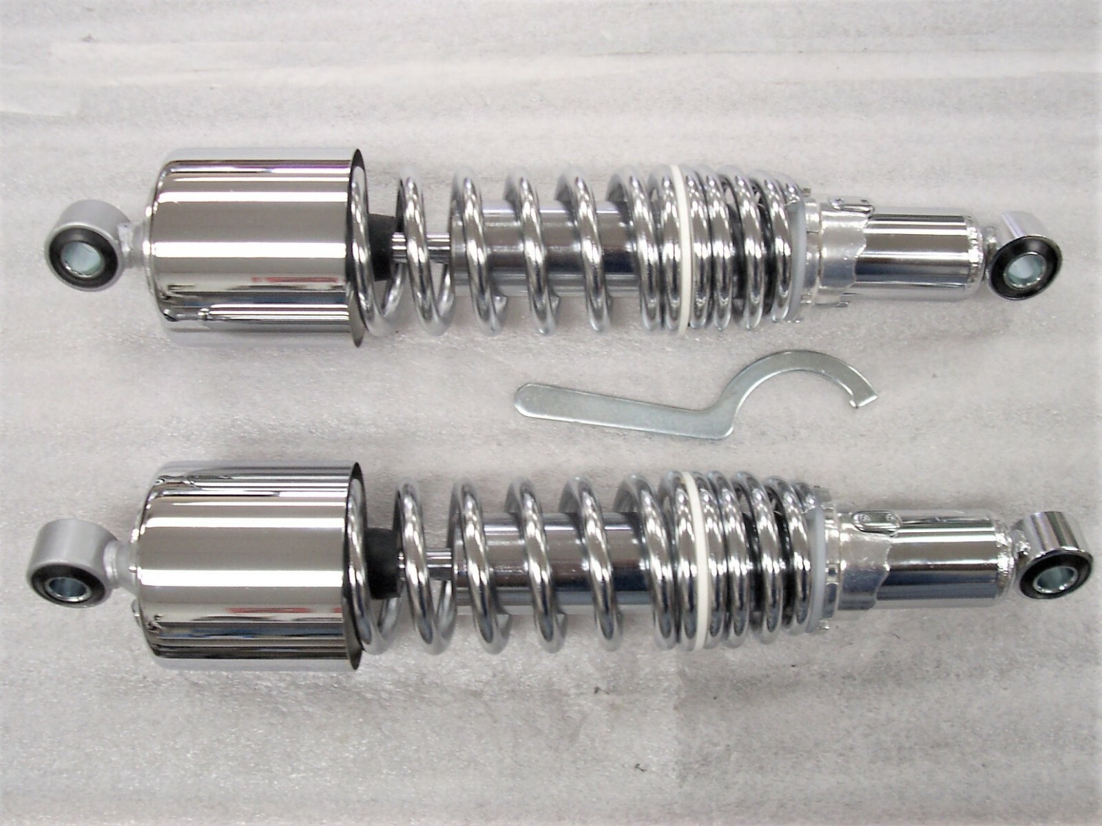 Suzuki GS850 GS1000 GS1100 13.25" Dual Spring Chrome Shocks eBay