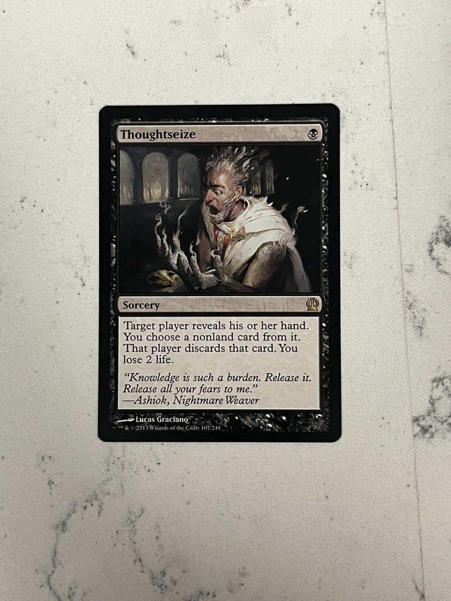 MTG Thoughtseize x1 - Theros **FREE SHIPPING | eBay