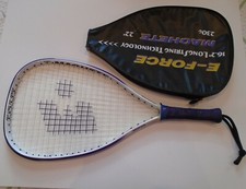 e-force machete 22" 230g 16.2" longstring technol racquetball racquet with cover