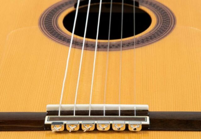 Silver Metal Classical Flamenco Guitar Beads Ties Acoustic Nylon Strings Ukulele