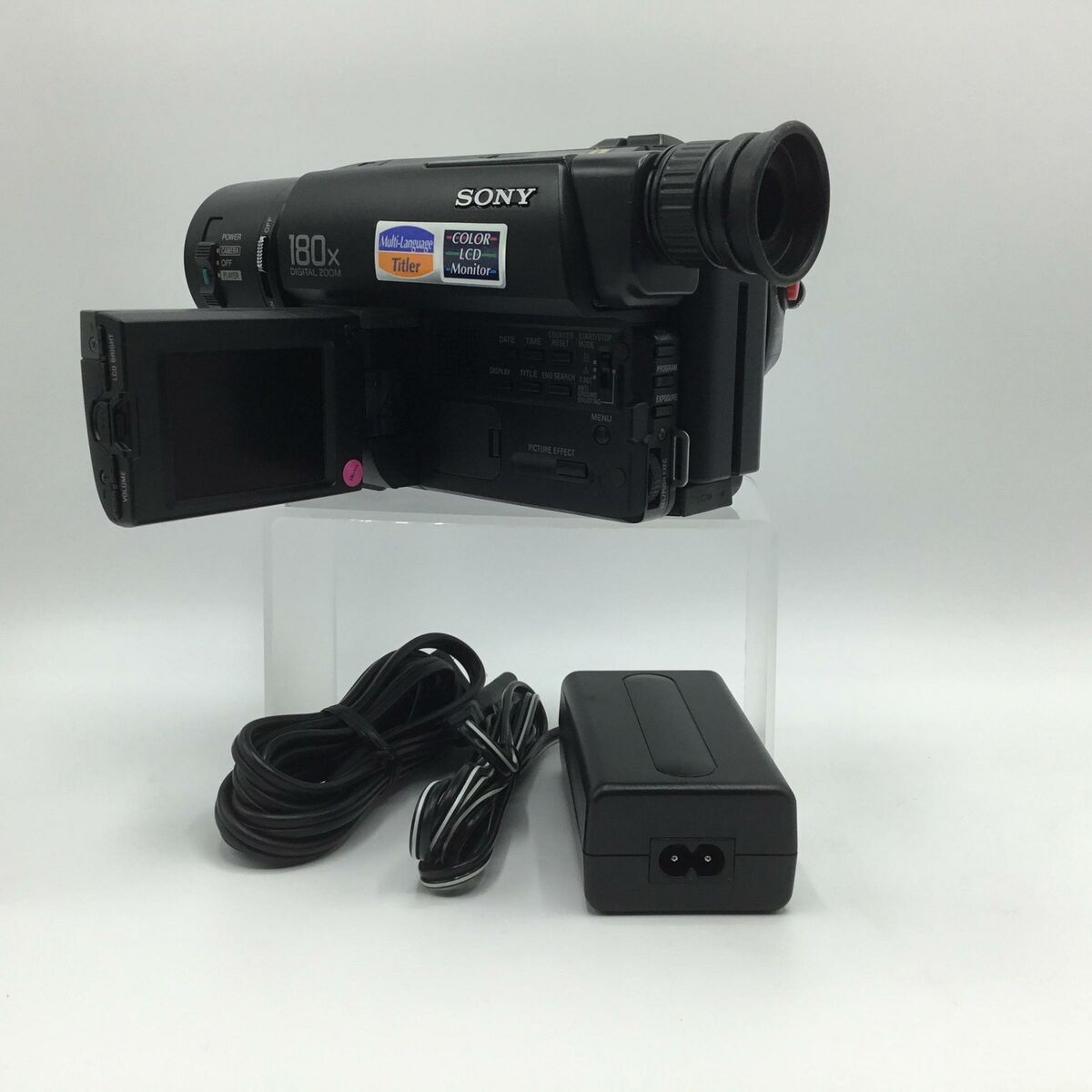 Sony NTSC Standard 8 Handycam 8mm Analogue Camcorder Video Sony NTSC Standard 8 Handycam 8mm Analogue Camcorder Video