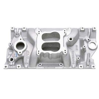 Edelbrock 2116 Ansaugkrümmer passend für Small-Block Chevy mit Vortec Köpfe