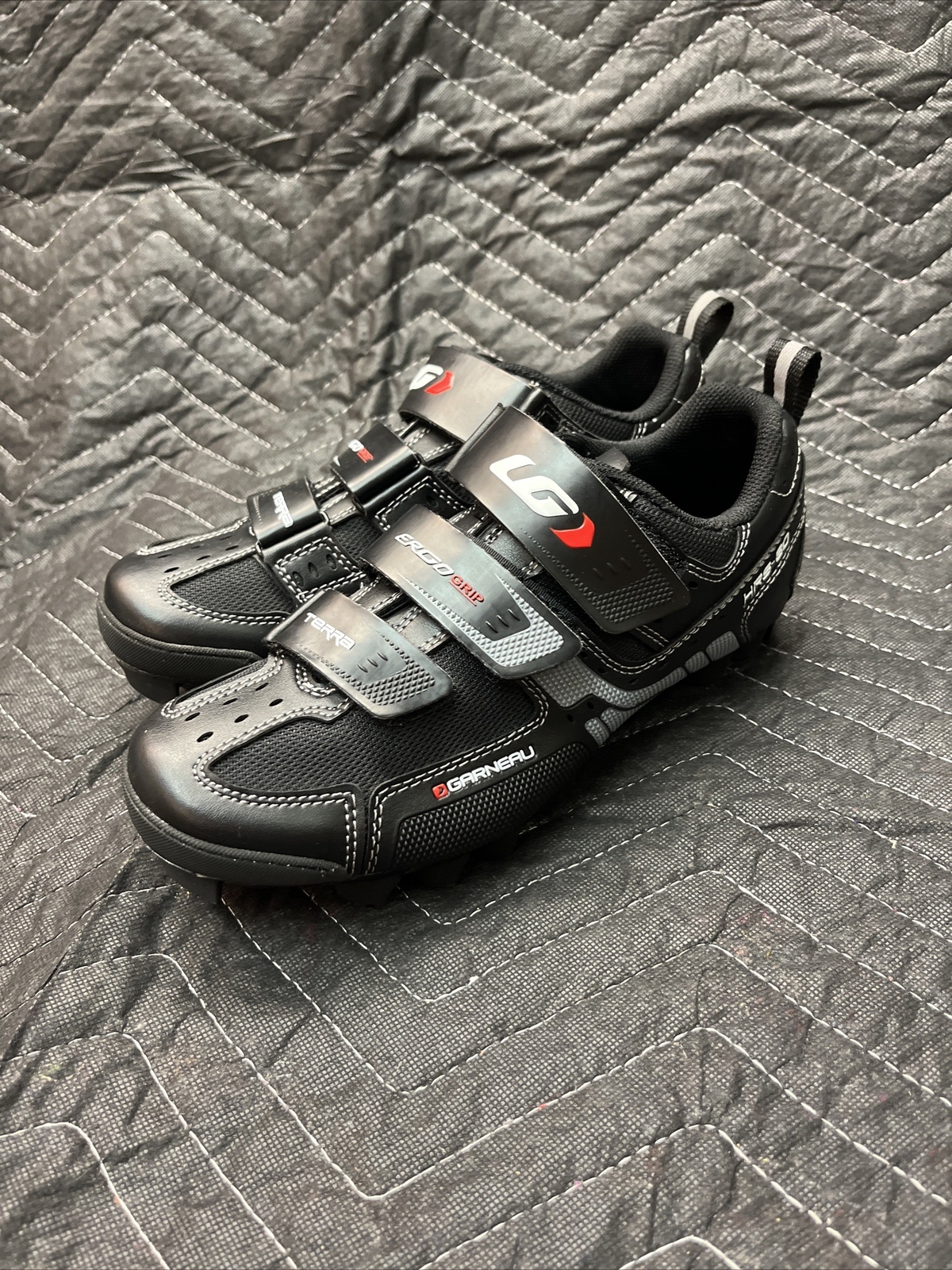 garneau mens cycling shoes hrs80 Black Ergo Grip eBay