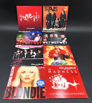 Bundle Of 8 Promo CD S Blonde Prince Travis Wet Wet Wet Duran Duran + More