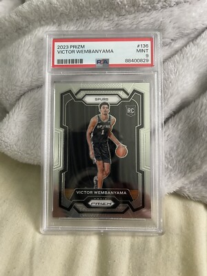 2023 PRIZM VICTOR WEMBANYAMA PSA9 | eBay