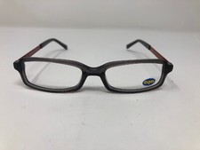 Oio Tura Eyeglasses Frames OT18 30/GRY Red Gray 46-15-130 IZ16