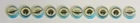 10 Winking Cartoon Eyes 1960's VARI-VUE Small Motion Animation Flickers 1/2 inch