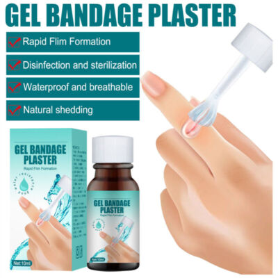 1/3X Skin Liquid Plaster, Waterproof Gel Liquid Bandage, Waterproof   Quick-Dry