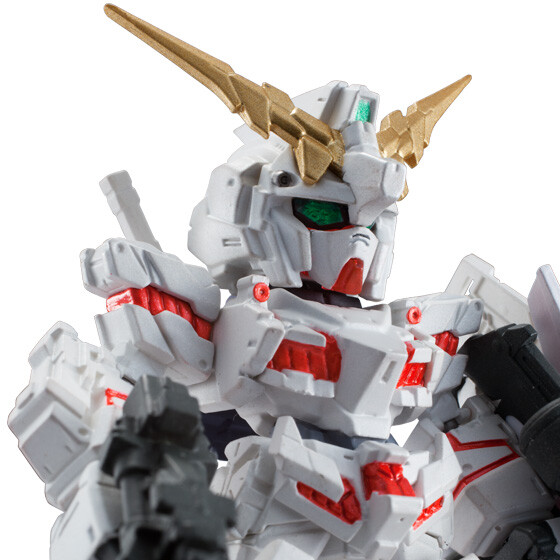 FW GUNDAM CONVERGE SP02 Unicorn Gundam Destroy & Sinanju Badooka