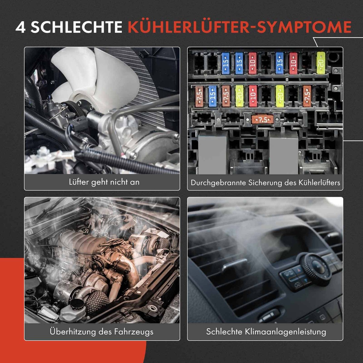 Madlife Garage Kühlerlüfter - Passend Für Audi, VW & Seat