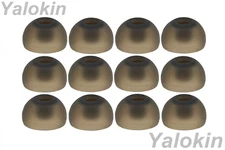 12pcs Eartips for Raycon Everyday & Fitness - Large Soft Washable Earbuds (TRSB)