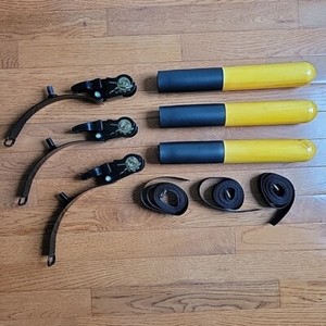 Three Portable Dummy Arm Wing Chun Training Chinese Kung Fu Install On Tree