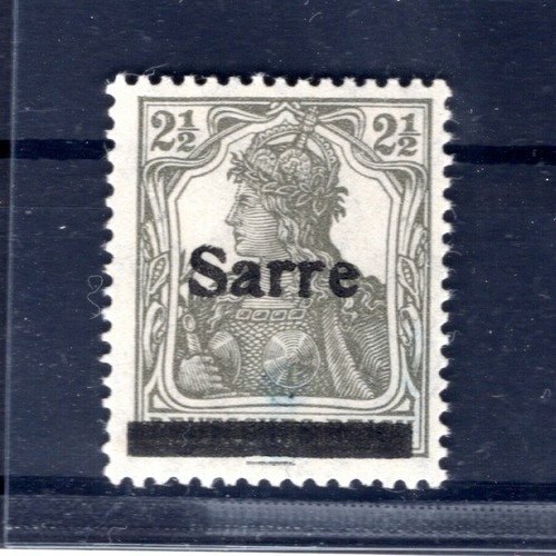 Saar 2aII RARE!! * MH BPP 650EUR (19196