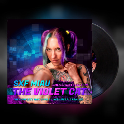 SXF Miau   The Violet Cat Limited Edition Vinyl - NEU - MINT