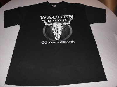 WACKEN SHIRT 2006 L F.o.t.L. Classic Valueweight very good FASTER HARDER LOUDER