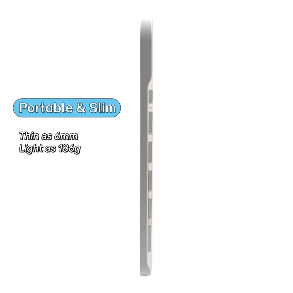 Japanese Language Ultra-Thin Bluetooth Keyboard Rechargeable Silent Multi-Device - Image 3 of 4